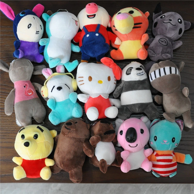 Wholesale Custom Made PP Cotton Christmas Festival Soft Plush Stuffed Doll Toy Gift Custom Company Plush Toy Gifts