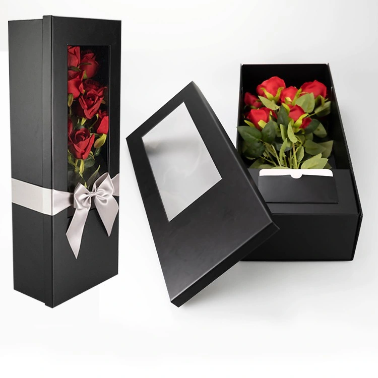 Wholesale 2022 New Idea Artificial Flowers Valentines Gift Box Sets Eternal Happy Valentine&prime; S Day Preserved Rose Gifts in Bulk