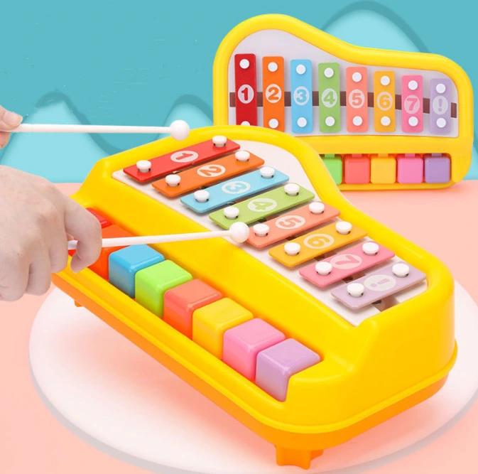 Happy Big Xylophone Player Playing 8-Tone Infant Music Early Education Education Interactive Toy for Children&prime; S Toys