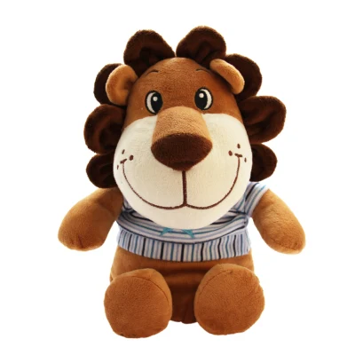 20-50cm Soft Stuffed Plush Baby Toy Lovely Cartoon Lion with Mane