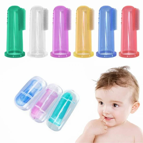 Infant Teething Tube Soother Teether Sensory Toys Gum Massager