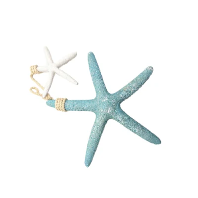Beach Style Resin Material Starfish Shaped Wall Decorations